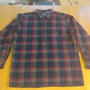 Vintage Pendleton zippers front pullover.